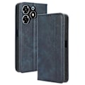 Miniatyrbilde 1 av 5: For TECNO Spark 10 Pro K17 Retro PU Lærdeksel Stativ Lommebok Flip Folio Telefonveske Multicolor Style C