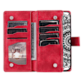 Miniatyrbillede 2 af 5: Til Samsung Galaxy A05s 4G Etui Telefon Cover Wallet PU Læder Stand Shell med Rem Multicolor Style D