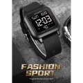 Miniatyrbilde 2 av 5: SKMEI 1894 sportsklokker Nedtelling dobbel tid klokke alarm Chronograph bord Digitale klokker dark green