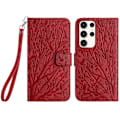 Miniatyrbild 1 av 5: Plånboksfodral i PU-läder med Ställ för Samsung Galaxy S22 Ultra 5G Multicolor Style E