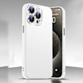 Pikkukuva 2 / 5: iPhone 15 Pro silikonikuori, ihoa myötäilevä, iskunkestävä takakuori lasikalvolla Multicolor Style A