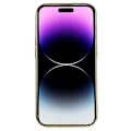 Pikkukuva 2 / 5: iPhone 12 Pro Max 6,7 tuuman magneettikotelo WANLONFENG galvanoidulla TPU-suojakuorella ja linssisuojalla + 2 kpl Multicolor Gold