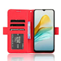 Pikkukuva 3 / 5: ZTE Blade A53 Pro -kotelo, naarmuuntumaton PU-nahkainen puhelimen suojus lompakkotelineellä Multicolor Style C
