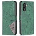 Pikkukuva 1 / 5: BINFEN COLOR BF05 Samsung Galaxy A15 4G -kotelo, kuvioitu lompakkomallinen nahkainen puhelinkotelo Multicolor Style B