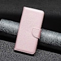 Miniatyrbillede 4 af 5: Til iPhone 15 Plus Støvtæt PU Læder Mobiltelefon Cover Wallet Flip Stand Case med Rem Multicolor Style H