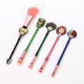 Miniatyrbild 5 av 5: Nya My Hero Academia Makeup Brush Set, Rosa syntetiskt mjukt fiberhår