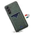 Pikkukuva 3 / 5: DENIOR Samsung Galaxy A34 5G PU-nahkapäällysteinen TPU-kotelo, jossa on jalusta ja korttipidike, takakuori Multicolor Style D