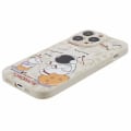 Miniatyrbild 4 av 5: Tpu phone case för Iphone 14 Pro, mönsterutskrift anti-scratch cover Style E