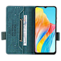 Pikkukuva 2 / 5: Oppo A38 4G/A18 4G Kotelo Pölytiivis PU Nahka Jalustalla Matkapuhelimen Suojakotelo Lompakko Multicolor Style A