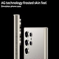 Miniatyrbild 4 av 5: GKK Skal för Samsung Galaxy S24 Ultra Skin-Touch AG Frostat Hårt PC Telefonskydd Multicolor Style F