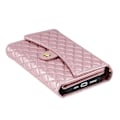 Pikkukuva 2 / 5: BKS-002 iPhone 11 Folio Flip -suojakotelo korttipaikoilla, jalustalla ja lompakolla Multicolor Rose Gold