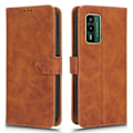 Miniatyrbillede 1 af 5: Til Nokia XR21 Anti-drop PU Læder Wallet Case Hud-berørings Telefon Cover med Støttefod Multicolor Style E