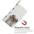 Miniatyrbillede 4 af 5: Til Xiaomi Redmi Note 13 Pro 5G/Poco X6 5G Wallet Case 3D Mønster Print Læder Cover med Rem Multicolor Pug