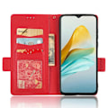 Miniatyrbillede 2 af 5: Til ZTE Blade A53/A53+ Magnetisk Lukning Telefon Etui Wallet Stand PU Læder Cover Multicolor Style C