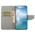 Miniatyrbillede 2 af 5: Til Xiaomi Redmi 12c 4g PU Læder Cover Mønster Print Pung Stand Flip Telefon Cover Retro Totem