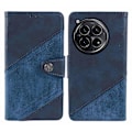 Miniatyrbillede 1 af 5: Mobilcover til OnePlus 12R 5G/Ace 3 5G PU Læder Magnetisk Wallet Stand Case Multicolor Dark Blue