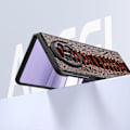 Miniatyrbild 2 av 5: Skal för Huawei Mate X5 Krokodiltextur Äkta Läder+TPU+PC Mobilskal Multicolor Style C