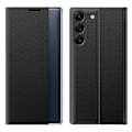 Miniatyrbillede 1 af 5: Til Samsung Galaxy S24 Etui Visningsvindue PU Læder Flip Stand Telefonbeskytter Multicolor Style A