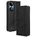 Miniatyrbillede 1 af 5: Læderetui med stativ i retrostil til Zte Blade A33s Black