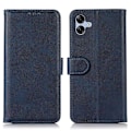 Miniatyrbillede 1 af 5: Til Samsung Galaxy A05 4G Etui Ko Læder Tekstur Anti-Ridse Læder Telefon Stand Cover Wallet Multicolor Style B