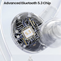Miniatyrbild 3 av 5: TOOCKI V90 Bluetooth-kompatibla Hörlurar Öronkrok Digital Display Trådlöst Headset