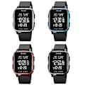 Miniatyrbild 2 av 5: Skmei 1858 Square Digital Dual Display Watch Red