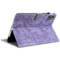 Miniatyrbillede 4 af 5: Til Lenovo Legion Y700 (2023)/Tab Gen 2 Cover Præget Stativ PU Læder Kortholder Tablet Case Multicolor Style D