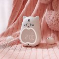 Miniatyrbillede 3 af 5: Pipihu Lærings Vækkeur Sengelampe Studerende Læring Natlampe Nedtælling Snooze Soveværelse Ur white
