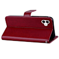 Miniatyrbillede 3 af 5: Til Samsung Galaxy A05 4G Etui Ugle Præget PU Læder Anti-drop Telefon Wallet Cover Multicolor Style F