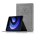 Miniatyrbild 1 av 5: För Xiaomi Pad 6 PU Läder Tablet Fodral Fullt Skydd Ställ Tablet Skydd