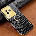 Pikkukuva 2 / 5: Xiaomi Civi 3 5G -puhelinkotelo sormuksella ja jalustalla, krokotiilinnahkajäljitelmä, nahka+TPU-suojakuori Multicolor Style A