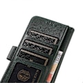 Miniatyrbillede 4 af 5: Til Samsung Galaxy A05 4G Etui Ko Læder Tekstur Anti-Ridse Læder Telefon Stand Cover Wallet Multicolor Style C