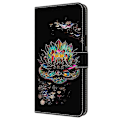 Miniatyrbild 4 av 5: Fodral för iPhone 16 Pro Max, mönstertryckt skyddande skal TPU+PU Läder Flip Fodral Multicolor Style M
