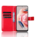 Miniatyrbillede 2 af 5: Til Xiaomi Redmi Note 12 4G Wallet Stand PU Læder Etui Mobiltelefon Cover Multicolor Style D
