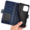 Miniatyrbillede 4 af 5: For iPhone 16 Etui Folio Flip Læder Wallet Stand Telefon Cover Multicolor Style A