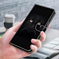 Miniatyrbild 5 av 5: För iPhone 15 Pro Fodral 3D Mönstertryck Läder Plånboksfodral Multicolor Style J
