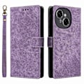 Miniatyrbillede 1 af 5: Til TECNO Spark Go 2025/Spark Go 1/Pop 9 Wallet Case RFID-blokering PU Læder Cover Stand View Multicolor Style D