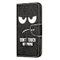 Miniatyrbillede 4 af 5: Til iPhone 15 Pro Max Mobiltelefon Etui Mønsterprint Læder Wallet Stand Telefon Cover Multicolor Style C