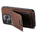 Miniatyrbillede 3 af 5: SUTENI H02 til iPhone 12 6,1 tommer/12 Pro 6,1 tommer Cover Vertikal Flip PU Læder Etui Multicolor Style C
