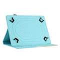 Miniatyrbillede 3 af 5: 7-tommers Universal Tablet Case PU Læder Mønster Stand Kort Holder Beskyttelsescover Multicolor Style F