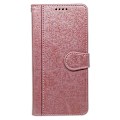 Miniatyrbillede 5 af 5: Kalveskinds tekstur læder etui med stativ i bogstil til iPhone 16 Plus Multicolor Style E