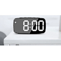 Pikkukuva 5 / 5: Digitaalinen herätyskello C yöpöydälle, punainen LED matka USB pöytäkello 12/24h lämpötilalla ja torkkutoiminnolla