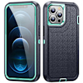 Miniatyrbilde 1 av 5: For iPhone 12/12 Pro Anti-Scratch Deksel TPU+PC Fallbeskyttelse Telefondeksel Multicolor Style D