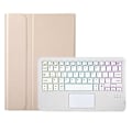 Pikkukuva 5 / 5: Type C A10B-AS iPad 10.9 (2022) -mallille, kynäpaikkamuotoilu, nahka + TPU-tablettitelinekotelo + irrotettava Multicolor Style B