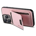 Pikkukuva 3 / 5: SUTENI H02 iPhone 12 6.1 tuuman/12 Pro 6.1 tuuman suojakuori pystysuoraan avattava PU-nahkakotelo Multicolor Style E