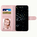 Pikkukuva 2 / 5: TECNO Spark Go 2024 4G / Spark 20C / Pop 8 nahkakotelo vasikannahka kuvio lompakko puhelinkotelo Multicolor Rose Gold