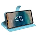 Pikkukuva 3 / 5: PU-nahkakuori Nokia G22 -puhelimelle, naarmuuntumaton suojakotelo lompakolla ja jalustalla Multicolor Style E