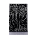 Miniatyrbillede 2 af 5: Krokodilleskinds Pung Stand Læder Tablet Cover til Samsung Galaxy Tab S5e SM-T720