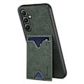Pikkukuva 2 / 5: DENIOR Samsung Galaxy S23 FE -kotelo korttipidikkeellä ja jalustalla Multicolor Style D