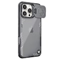 Pikkukuva 1 / 5: NILLKIN Iceblade Prop iPhone 16 Pro -kotelo PC+TPU puhelinkuori linssisuojalla ja jalustalla - Vihreä Multicolor Black